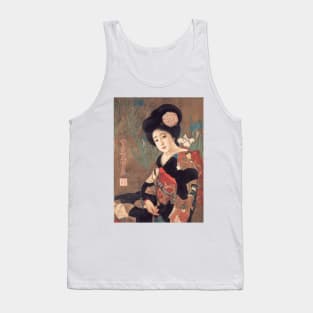 Sakura Beer - 1912 Beer Advertising Art Tank Top